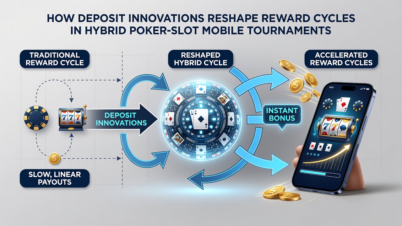 Analytics dashboard displaying reward cycle timelines linked to deposit confirmations in hybrid mobile tournaments