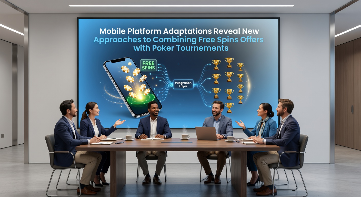 Mobile app dashboard displaying combined free spins balance and upcoming poker tournament schedule